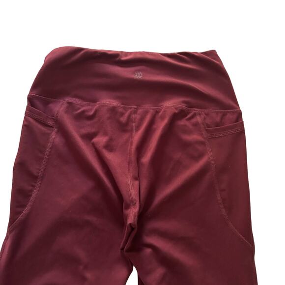 All In Motion Women's Maroon Leggings Small - Picture 5 of 5